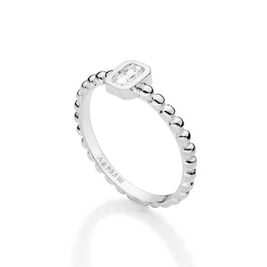SILVER RADIANT SOUL SOLITAIRE RING