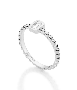 SILVER RADIANT SOUL SOLITAIRE RING
