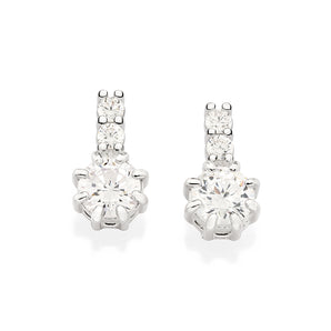 SILVER 925 CHRISTMAS TIME EARRINGS