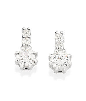 SILVER 925 CHRISTMAS TIME EARRINGS