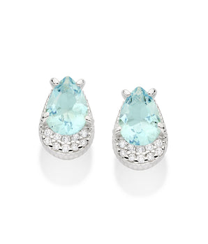SILVER 925 MELTED SNOW EARRINGS