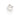 SILVER 925 MEN'S ZIRCONIA STUD EARRING