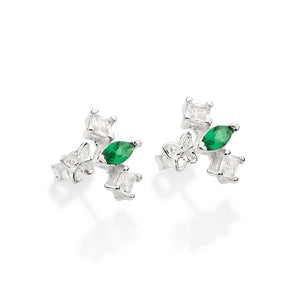 SILVER 925 MISTLETOE EARRINGS
