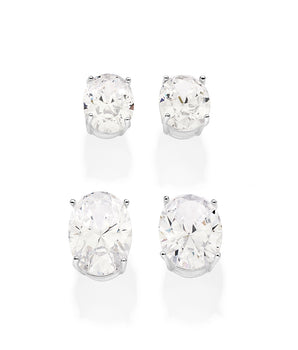 SILVER 925 DOUBLE WINTER WONDERLAND EARRING KIT