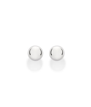 SILVER 925 SPHERE BABY STUD EARRINGS