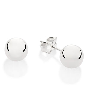 SILVER 925 SPHERE STUD EARRINGS