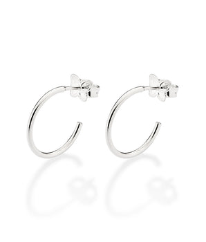 SILVER 925 SMALL EVERYDAY HOOP EARRINGS