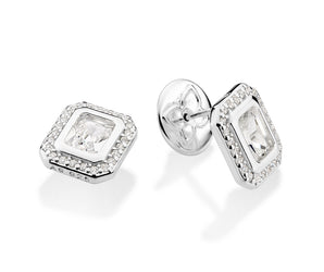 SILVER 925 VINTAGE STUD EARRINGS