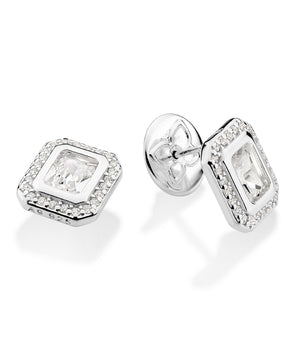 SILVER 925 VINTAGE STUD EARRINGS