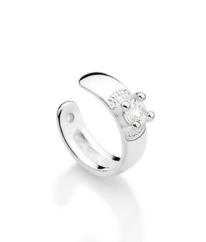SILVER 925 GLOW EAR CUFF