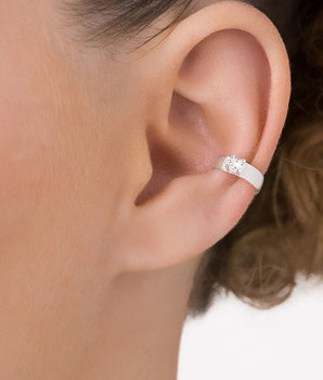 SILVER 925 GLOW EAR CUFF