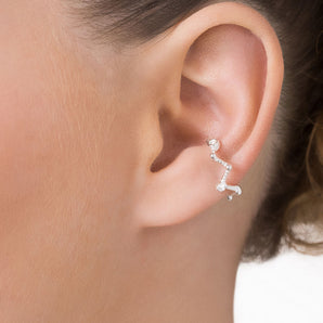 SILVER 925 ZIG ZAG EAR CUFF