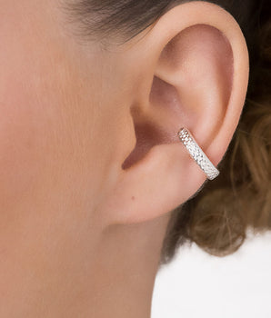 SILVER 925 STARLIGHT EAR CUFF