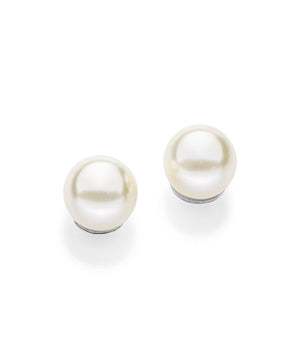 SILVER 925 TIMELESS PEARL STUD EARRINGS