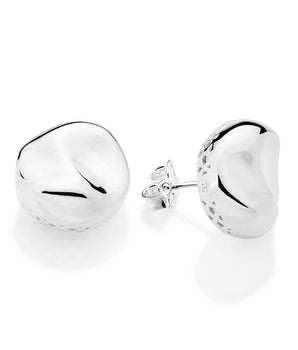 SILVER 925 I AM BOLD STUD EARRINGS