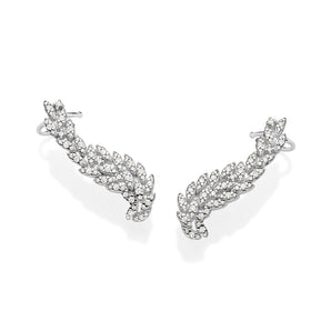 SILVER 925 RADIANT PAVÉ EAR CUFF
