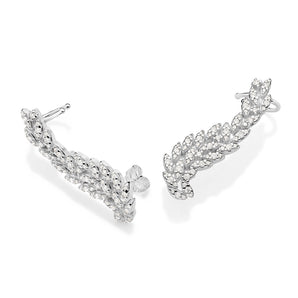 SILVER 925 RADIANT PAVÉ EAR CUFF