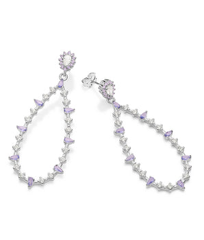 SILVER 925 CASCADING DROP EARRINGS