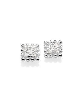 SILVER 925 BIANCA STUD EARRINGS