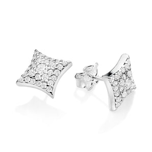SILVER 925 GUIDING STAR STUD EARRINGS