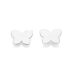 SILVER 925 EVERYDAY BUTTERFLY STUD EARRINGS