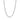 SILVER 925 PAPER CLIP LINK CHAIN - 70CM