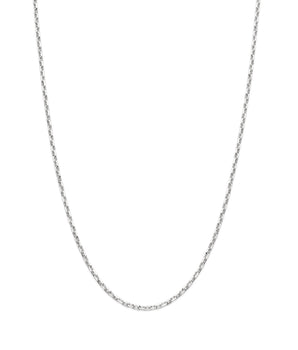 SILVER 925 ROLO LINK CHAIN - 60CM