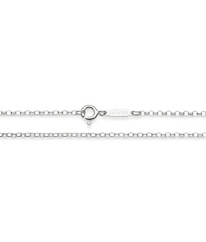 SILVER CABLE LINK CHAIN  MEDIUM
