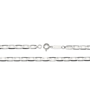 SILVER 925 ANCHOR  LINK CHAIN NECKLACE
