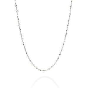 SILVER 925 SINGAPORE LINK CHAIN SMALL