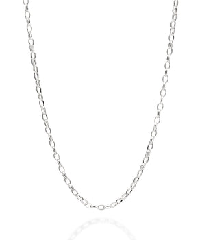 SILVER PAPER CLIP LINK CHAIN LARGE