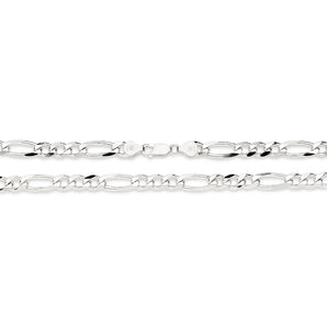 SILVER LARGE FIGARO LINK CHAIN LARGE