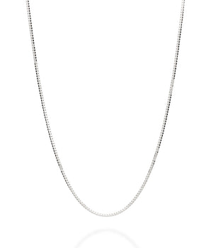 SILVER BOX LINK CHAIN SMALL