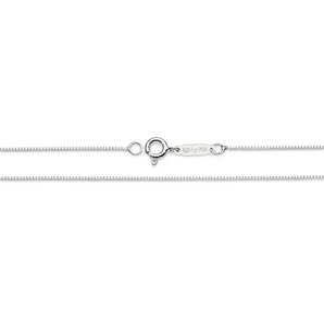 SILVER BOX LINK CHAIN SMALL