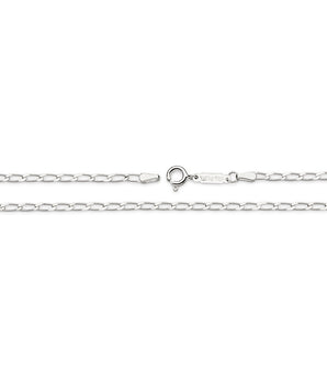 SILVER CURB LINK CHAIN XLARGE