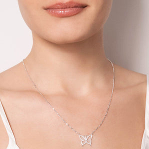 SILVER 925 BUTTERFLY NECKLACE