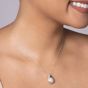 SILVER CHAIN WITH ZIRCONIA