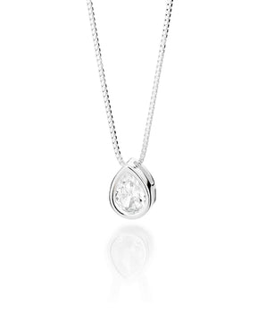 SILVER 925 VENETIAN DROP NECKLACE