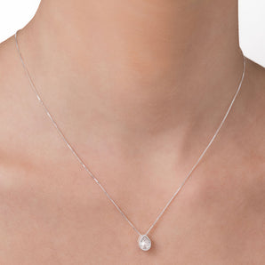 SILVER 925 VENETIAN DROP NECKLACE