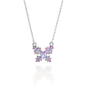 SILVER 925 BUTTERFLY ELEGANCE NECKLACE
