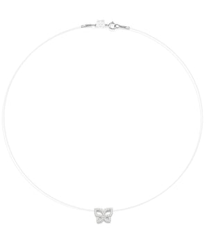 SILVER 925 ROMMANEL BUTTERFLY CHOKER