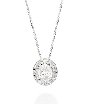SILVER 925 CENTRAL LIGHT NECKLACE