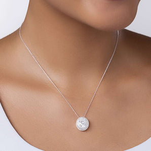 SILVER 925 CENTRAL LIGHT NECKLACE