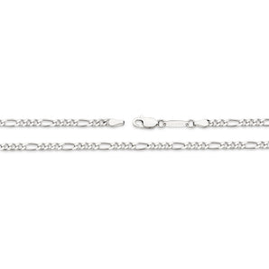 SILVER 925 FIGARO LINK CHAIN
