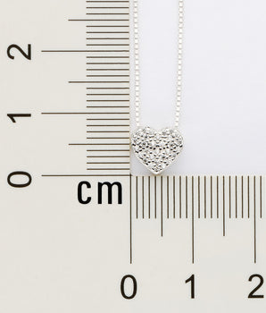 SILVER 925 DELICATE HEART NECKLACE