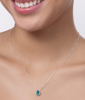 SILVER 925 PRECIOUS BOND NECKLACE