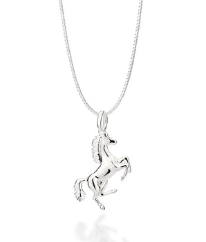 SILVER 925 HORSE PENDANT