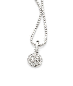 SILVER 925 STUDDED PENDANT