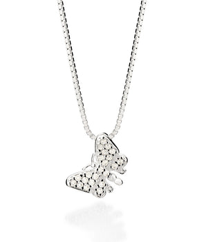 SILVER BUTTERFLY PENDANT