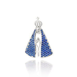 SILVER OUR LADY REVEALED PENDANT